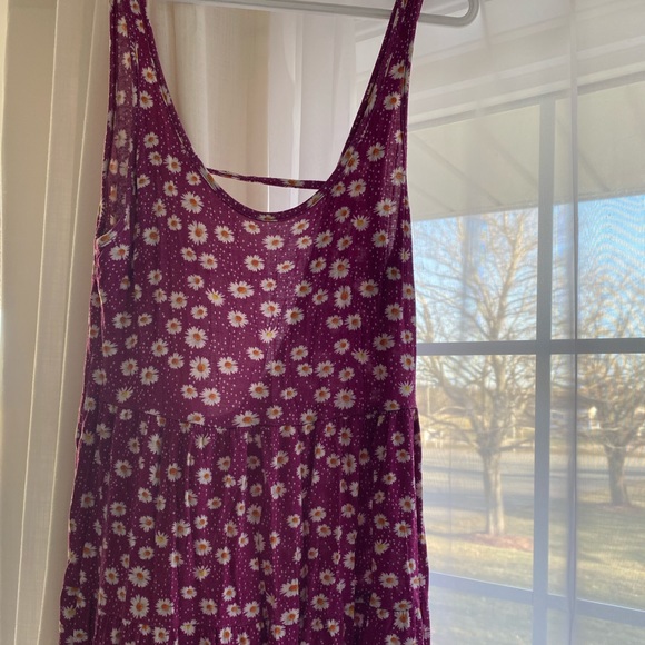 Mini soft beach cover up dress with open back, light material - Picture 2 of 4